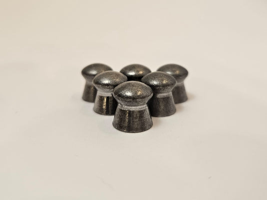 Rundkopfdiabolo cal.35 Blei, Made in Germany